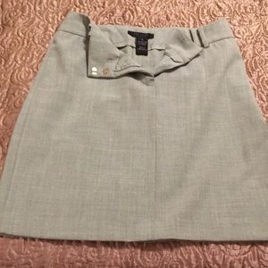Gray office/professional skirt by The Limited.